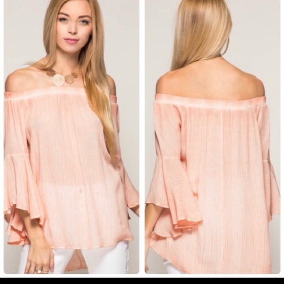 Tops - Off shoulder blouse final price